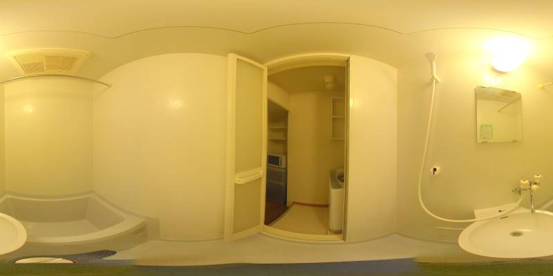 パノラマ画像バスルーム