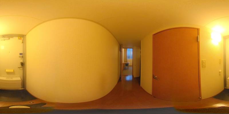 パノラマ画像玄関