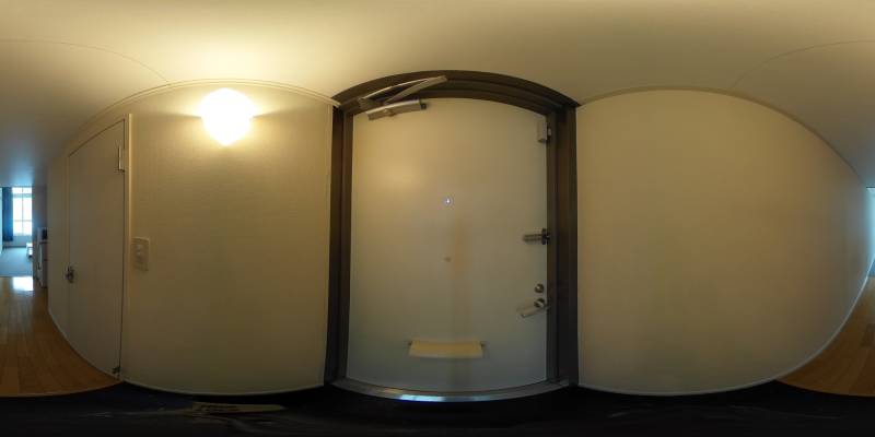 パノラマ画像玄関