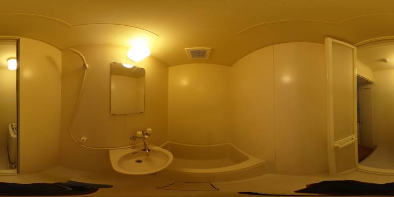 パノラマ画像バスルーム