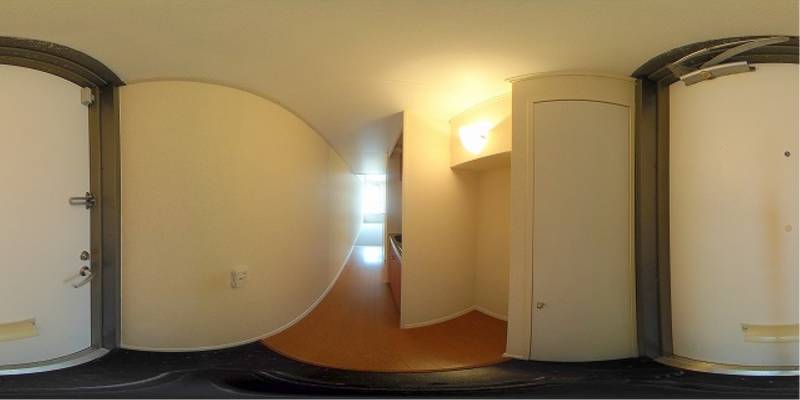 パノラマ画像玄関