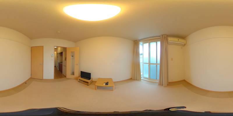 パノラマ画像洋室