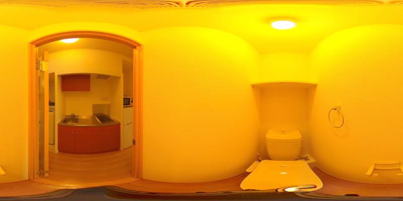 パノラマ画像トイレ