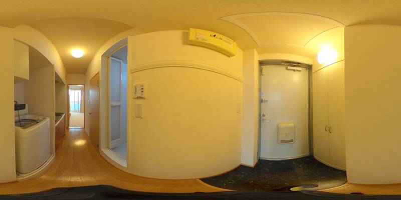 パノラマ画像玄関