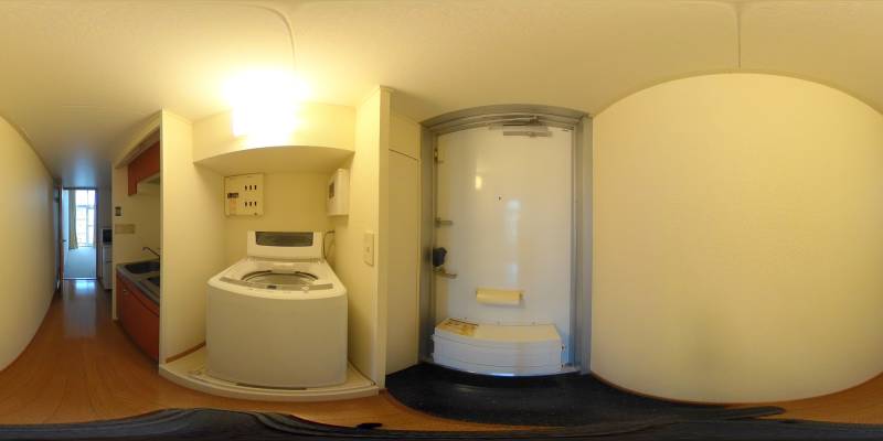 パノラマ画像玄関