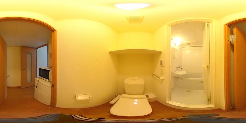 パノラマ画像トイレ