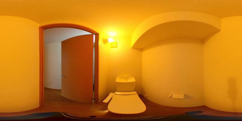 パノラマ画像トイレ