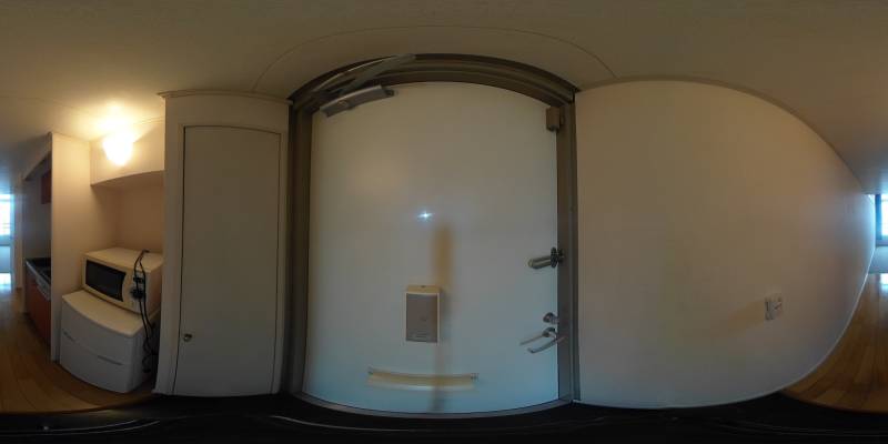 パノラマ画像玄関