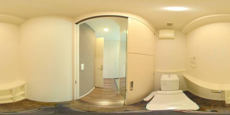 パノラマ画像トイレ