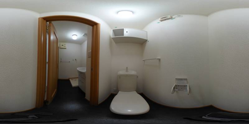 パノラマ画像トイレ