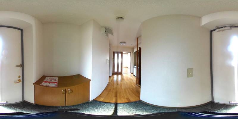 パノラマ画像玄関