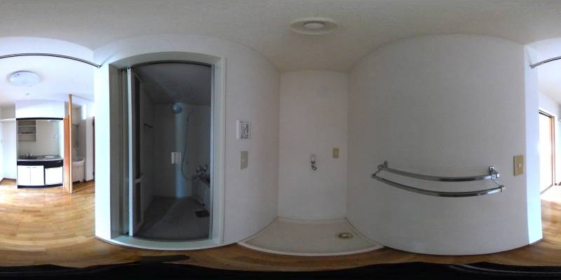 パノラマ画像洗面所