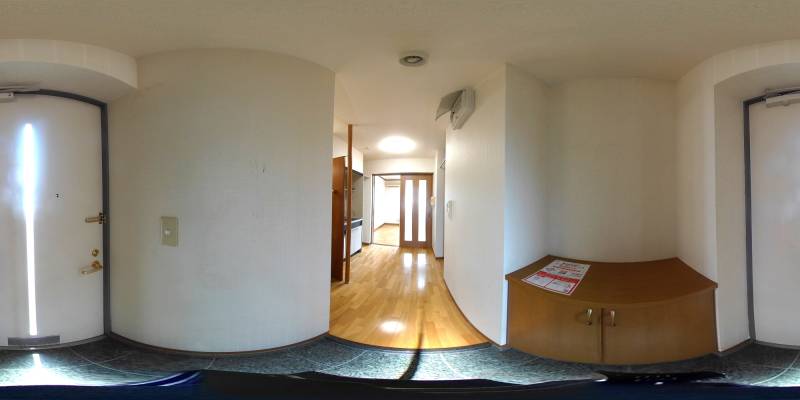 パノラマ画像玄関