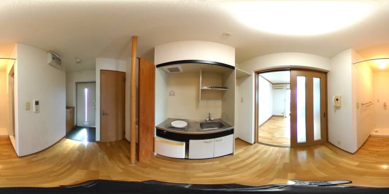 パノラマ画像キッチン