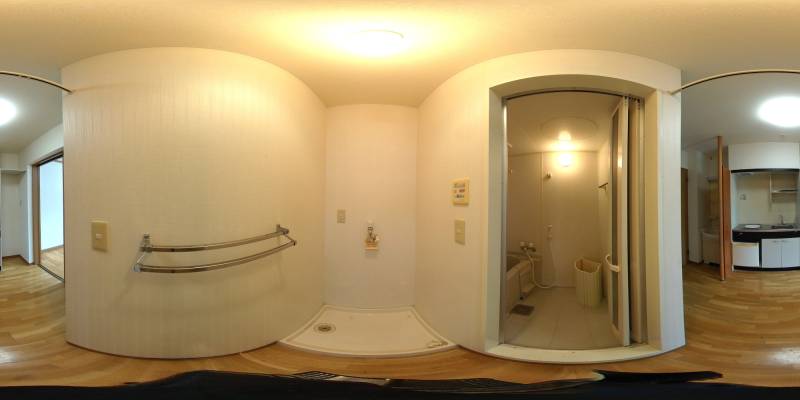 パノラマ画像洗面所