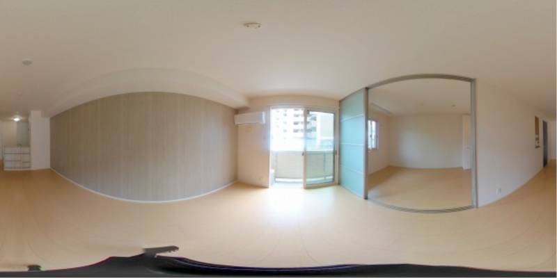 パノラマ画像リビング