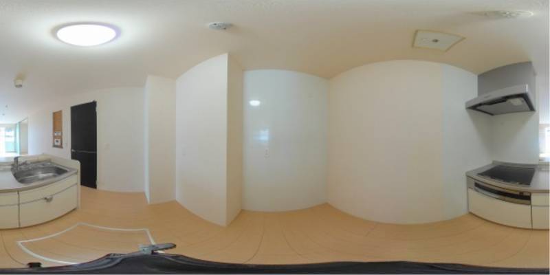 パノラマ画像キッチン
