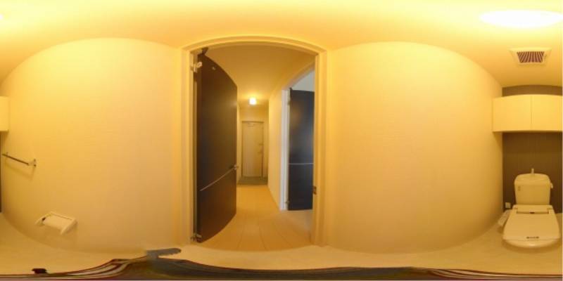 パノラマ画像トイレ