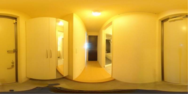 パノラマ画像玄関