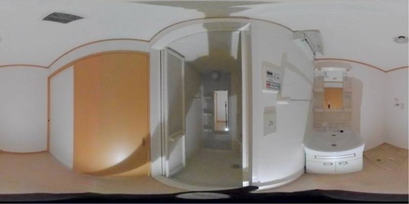 パノラマ画像洗面所