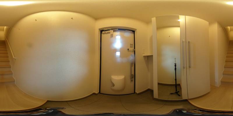 パノラマ画像玄関