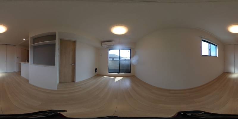 パノラマ画像リビング