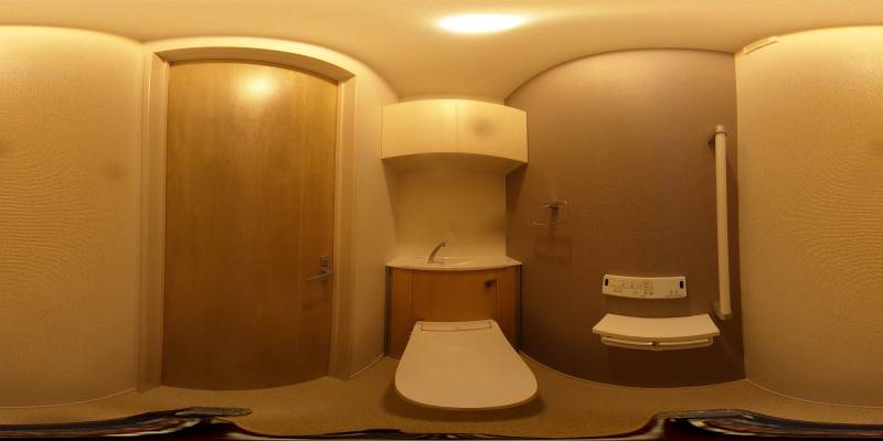 パノラマ画像トイレ