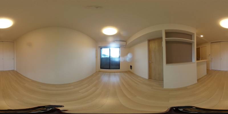 パノラマ画像リビング