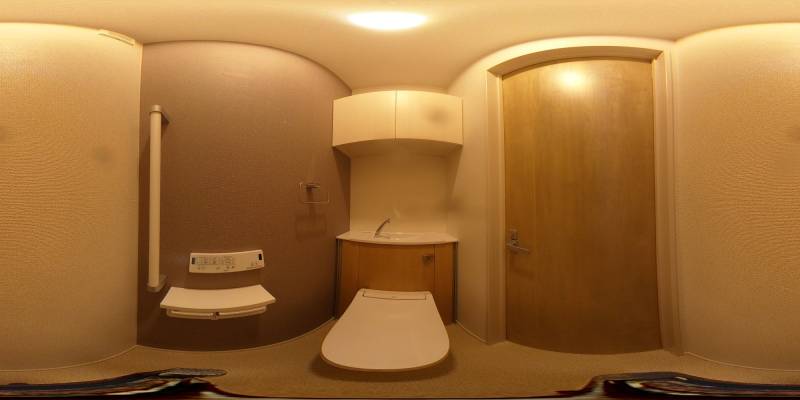 パノラマ画像トイレ