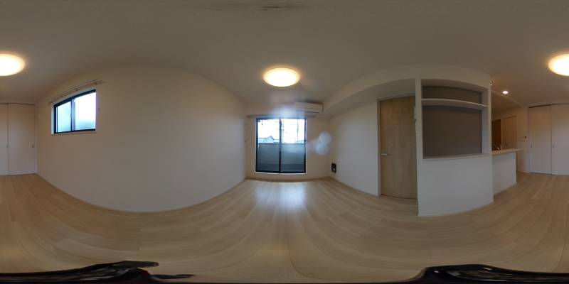 パノラマ画像リビング