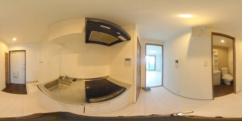 パノラマ画像洋室