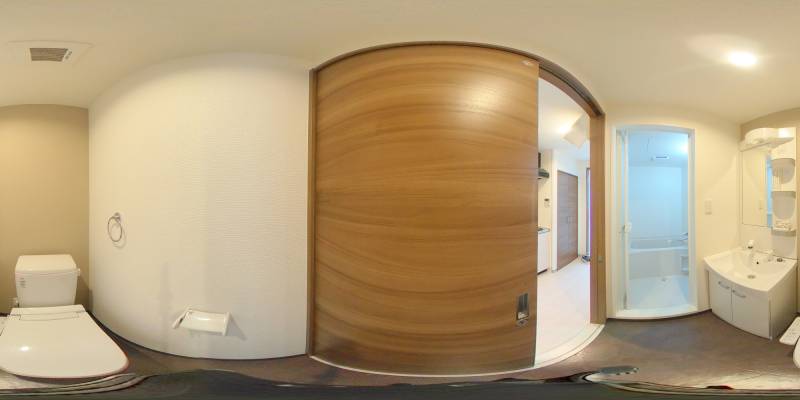 パノラマ画像トイレ