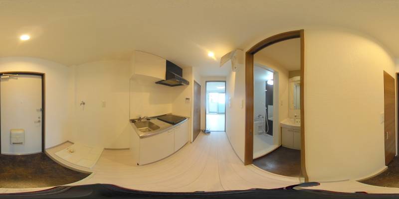 パノラマ画像玄関