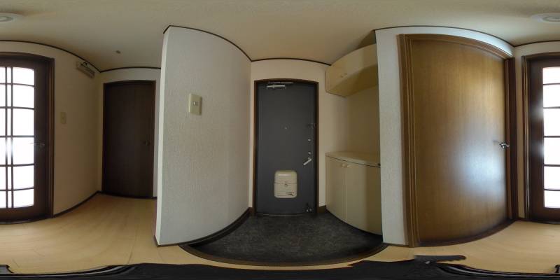 パノラマ画像玄関