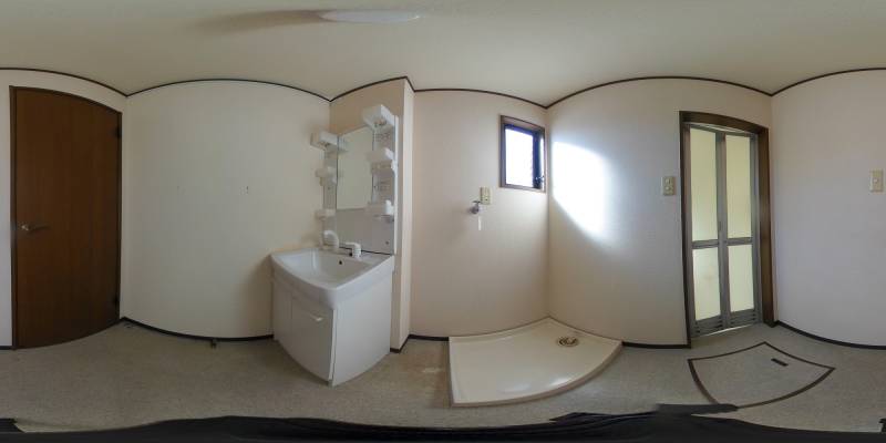 パノラマ画像洗面所