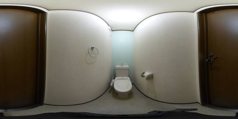 パノラマ画像トイレ