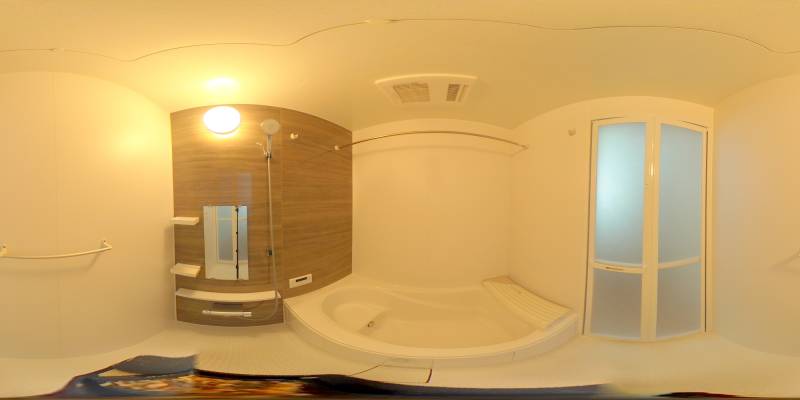 パノラマ画像バスルーム