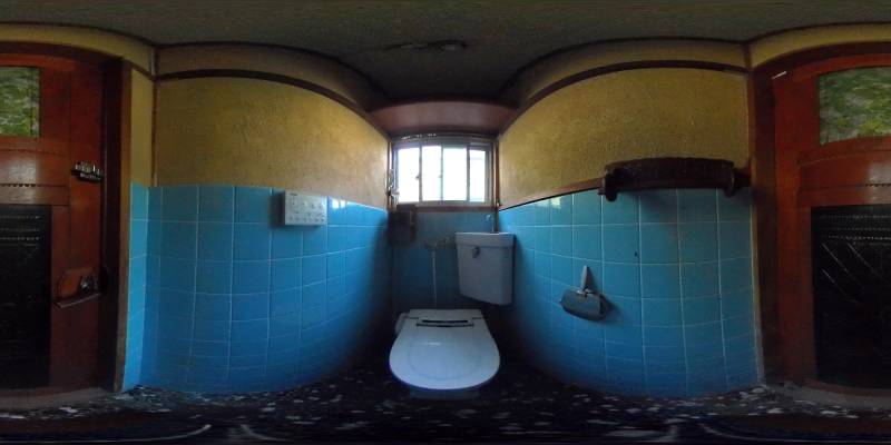 パノラマ画像トイレ