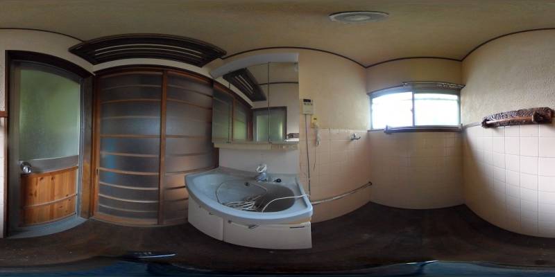 パノラマ画像洗面所