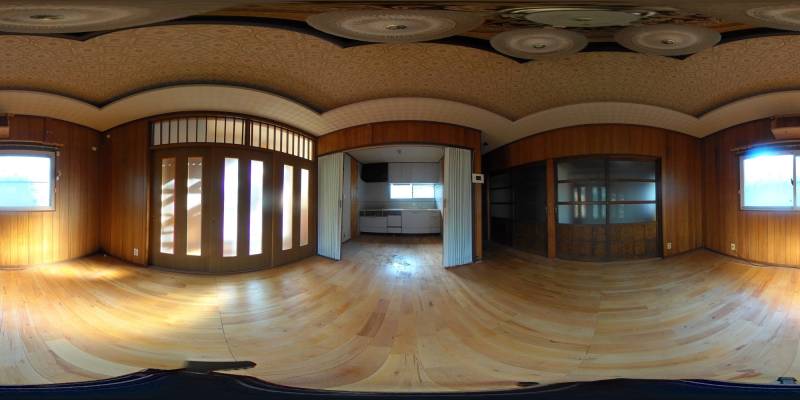 パノラマ画像リビング