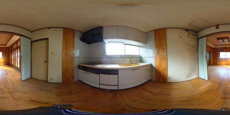 パノラマ画像キッチン