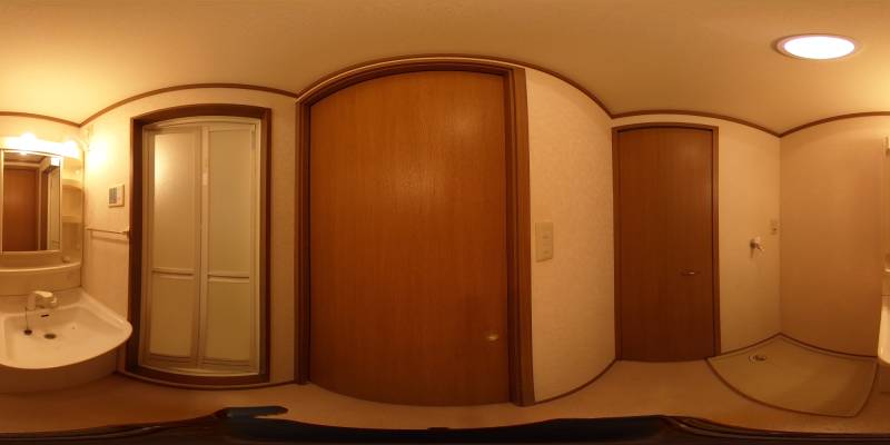 パノラマ画像洗面所
