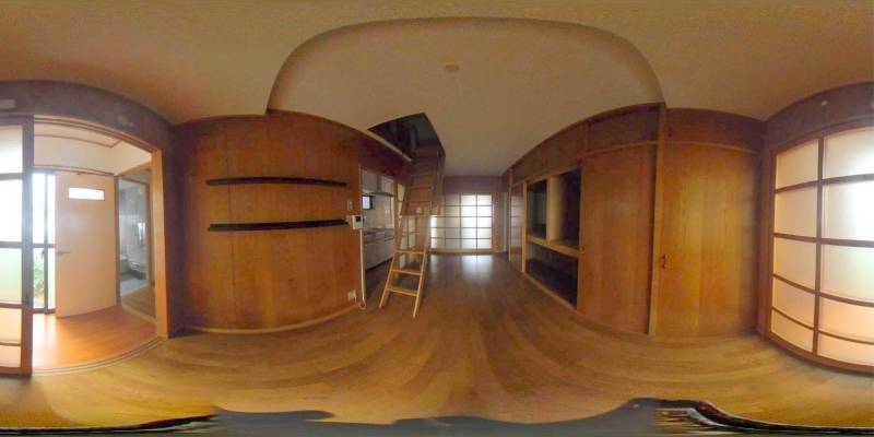 パノラマ画像リビング