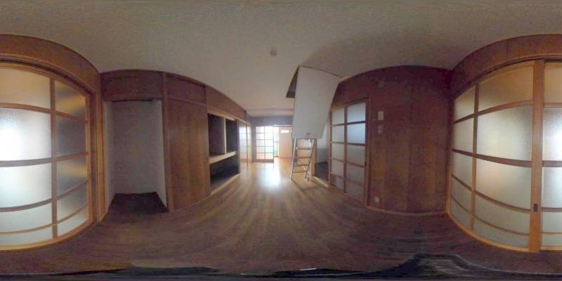 パノラマ画像リビング