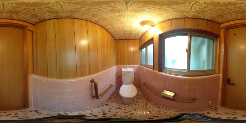 パノラマ画像トイレ