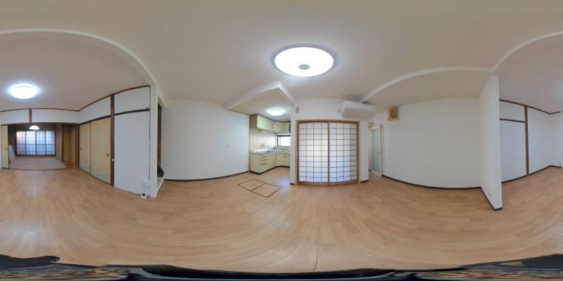 パノラマ画像リビング