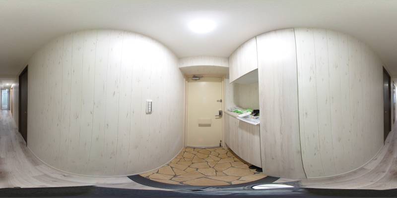 パノラマ画像玄関