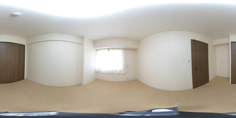 パノラマ画像洋室