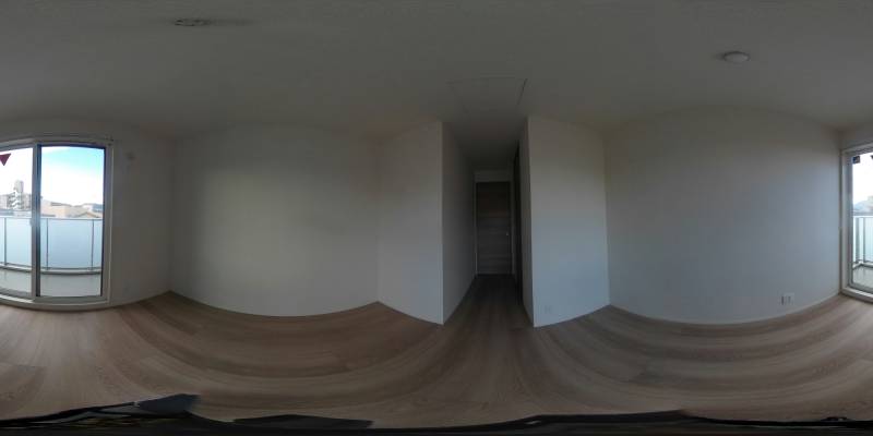 パノラマ画像洋室