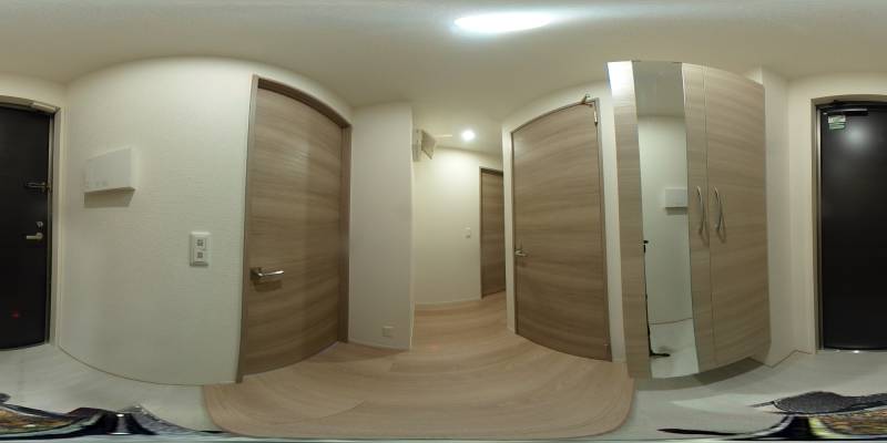 パノラマ画像玄関